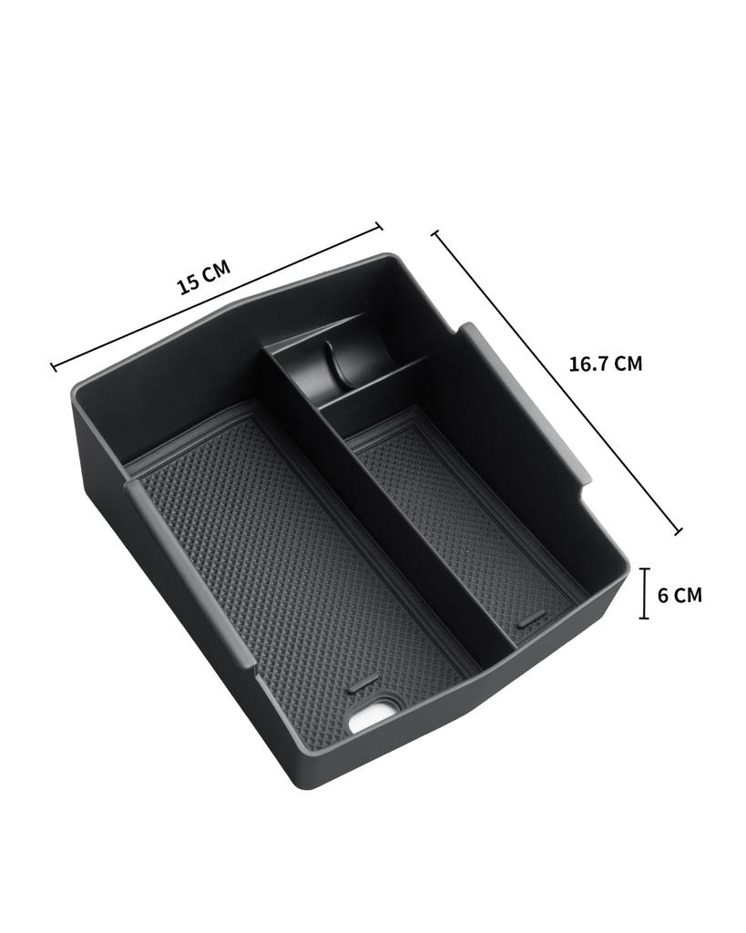 CDEFG Бокс-консоль для нового Subaru Forester SL, совместимый с лотком центральной консоли ETC с монетами, USB-кабелем и отсеком для мелочей. Изготовлен из АБС-пластика с