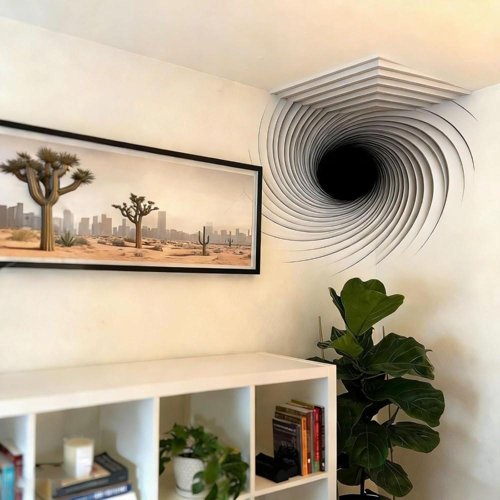 3D Walls Decal Irregular Illusion Corner Wall Sticker New Wall Art Sticker  Home Decoration