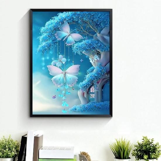 Картина со стразами 5D Пейзаж Полная дрель Блестящие стразы Красочные DIY Художественные ремесла Ручная работа Украшение стен дома Горный хрусталь Мозаика Набор для рисования