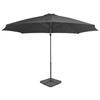 VidaXL Garden Parasol with Portable Base, Patio Sunshade, Sun Shelter, Backyard Terrace Parasol 276333