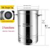 Energy-Saving Electric Soup Pot for Boiling & Braising - Mobile, Plug-In, Ideal for Home or Stall