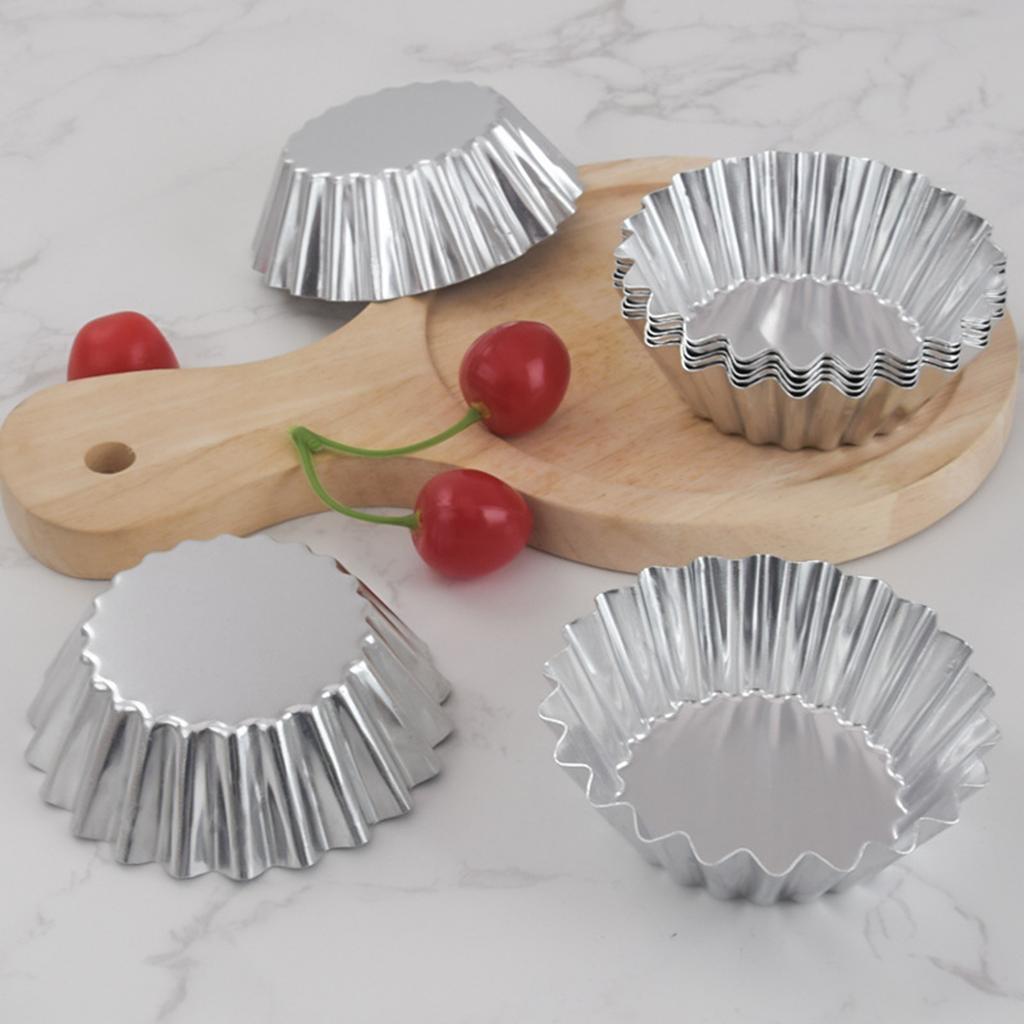 20 шт. маленьких кексов, тортов, кексов, формочек для печенья, яиц, формочек для тартов, алюминиевых маленьких противней для тартов, приспособлений для выпечки кексов