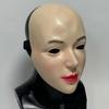 Simulation Beautiful Woman Half Face Latex Mask