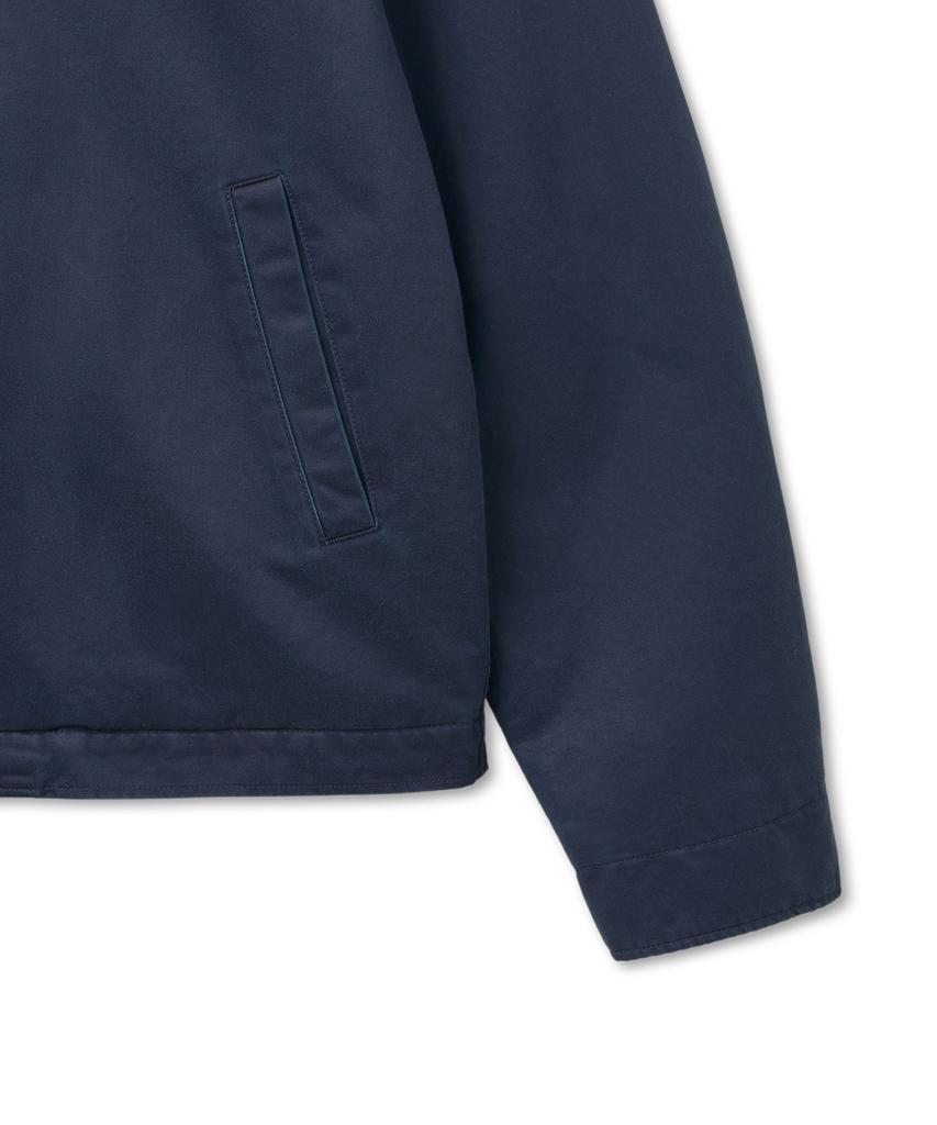 Сатиновая куртка-утилитарка Polo Ralph Lauren - Темно-синяя