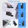 Barcode Scanner Portable Back Clip Bar Reader BT+2.4G Wireless and Wired Connection with Offline Storage Support for