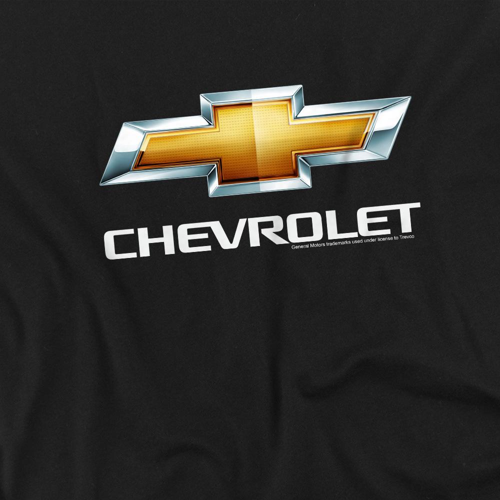 Chevrolet Unisex Adult Bowtie Stacked T-Shirt