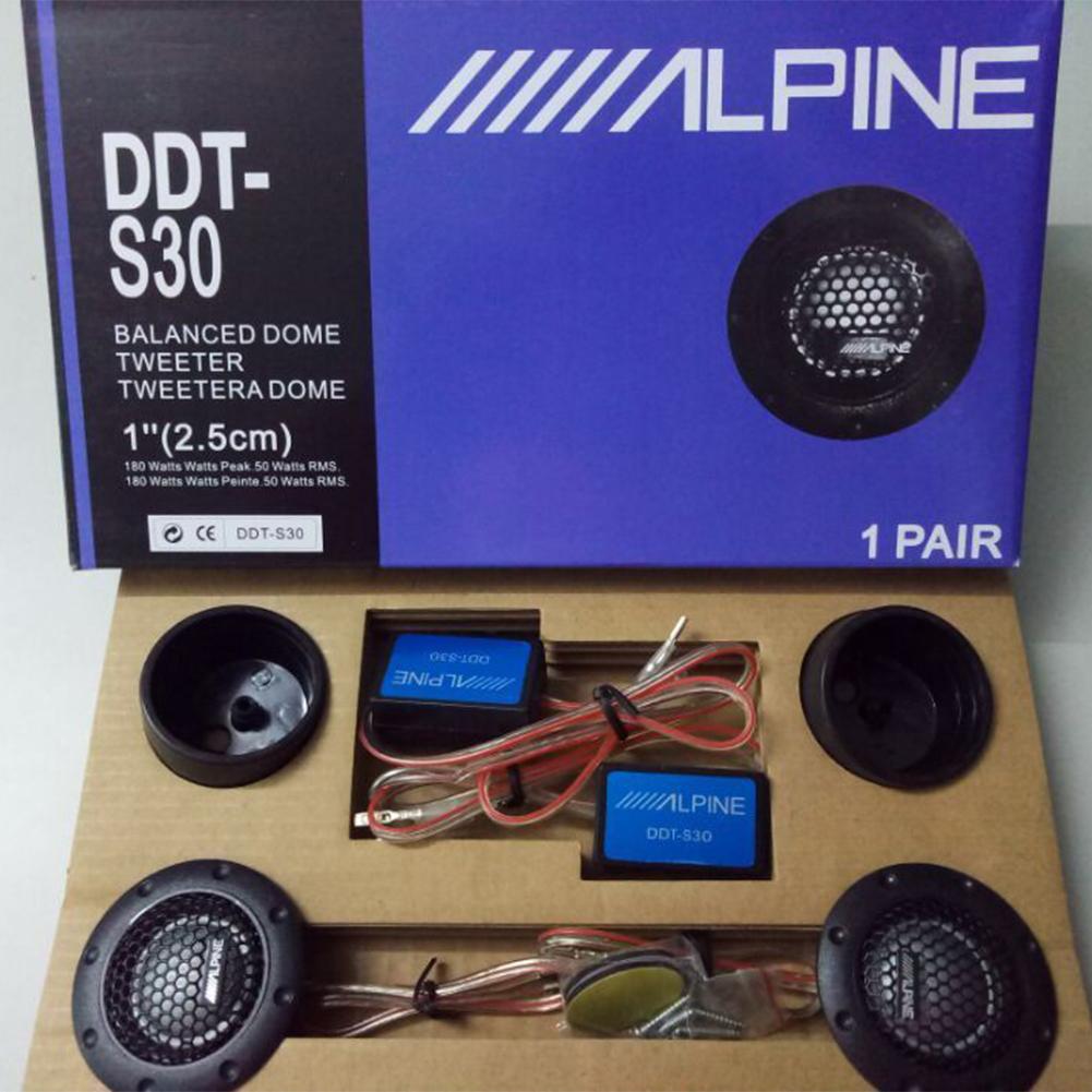 Автомобильная аудиосистема Шелковая пленка для модификации автомобиля 180 Вт 4 Ом Высокочастотный аудиодинамик Аксессуары для модификации автомобильной аудиосистемы