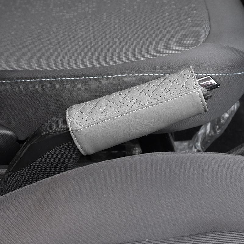 Кожаная накладка на ручку переключения передач автомобиля Защитный чехол на ручник Для Porsche 911 Cayenne Carrera-GT 928 Panamera Boxster Macan 918