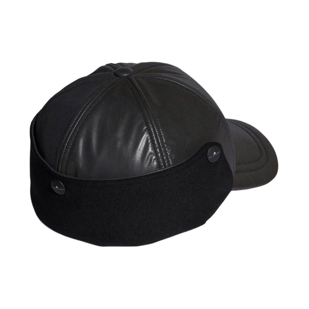 Adidas Logo Design Recycled Polyester Polyurethane Duckbill Cap Women Caps Black 2021Q4-IZJ47