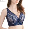 Бюстгальтеры больших размеров для женщин Сексуальный кружевной бюстгальтер Push Up Нижнее белье на косточках