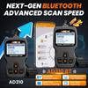 (Обновленный AD310) ANCEL AD310BT OBD2 Сканер Bluetooth - Читатель кодов неисправности двигателя, Escaner Automotriz С Премиум-приложением На IOS И Android, Автомобильный