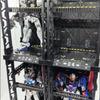 Бесконечный Соединяющий RGHG Модель Стеллаж-органайзер для игрушек, роботов, головоломок, полка-органайзер для коллекционных предметов