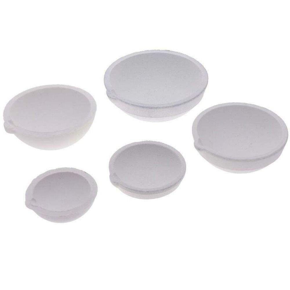 Silica Thermostability Jewelry Casting Container Quartz Bowl Melting Crucible Molten Gold Bowl