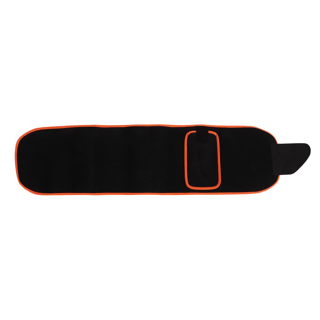 Пояс для коррекции талии с регулируемой поддержкой поясницы и поясничного отдела позвоночника, пояс для похудения с карманом для телефона для фитнеса и тренажерного зала. Размер L.