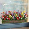Peel and Stick Tulip Wall Sticker Vibrant Color Waterproof Self Adhesive Decal for Living Room Home Decor