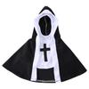 Halloween Pet Costume Small Medium Large Dogs Cats Nun Cosplay Clothes Jesus Cross Funny Party Style Suit For Yorkshire Terriers