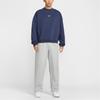 Nike Толстовки Мужские Морской Синий Круглый Вырез Умеренный IR0107-410