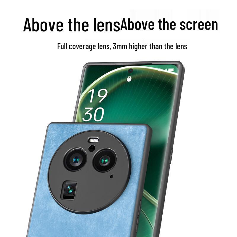 Кожаный чехол для телефона серии OPPO Find с приятной на ощупь поверхностью