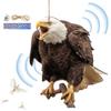 Отпугиватель птиц Пугало Прочный Отпугиватель совы Подвеска Колокольчик для отпугивания птиц Пасторальный Сад Декоративный Отпугиватель 2D Плоская Подвеска