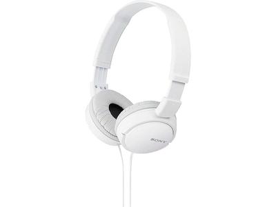 Sony Наушники закрытого типа, Складные, Белые, MDR-ZX110-W [Параллельный импорт]
