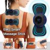 Electric EMS Neck Massager Mini Cervical Back Patch Stimulator Massageador Mat Portable Gel Pad Stickers Slim