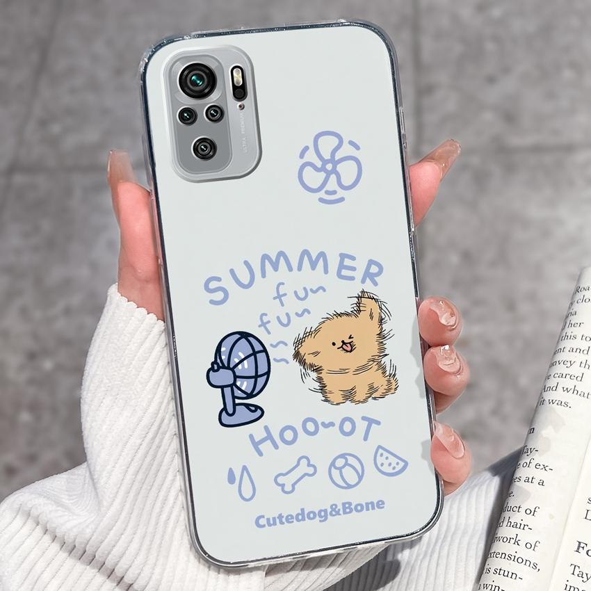 Милый чехол для телефона с котенком для Redmi Note 10 9 8 7 6 5A Pro 9T 8T 7S 10Lite Мягкий чехол Защитная пленка для экрана Высокое качество Пылезащитный чехол для Redmi Прозрачный чехол