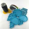 Coaster Mold Mug Pad Tray Resin Casting Mold Plaster Casting Epoxy Mould DIY Crafts Dish Cup Mat Plate Silicone Mold
