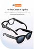 AI Translation HD Camera Smart Glasses: 800W Pixels, WiFi, Anti-shake, Call & Music Enabled