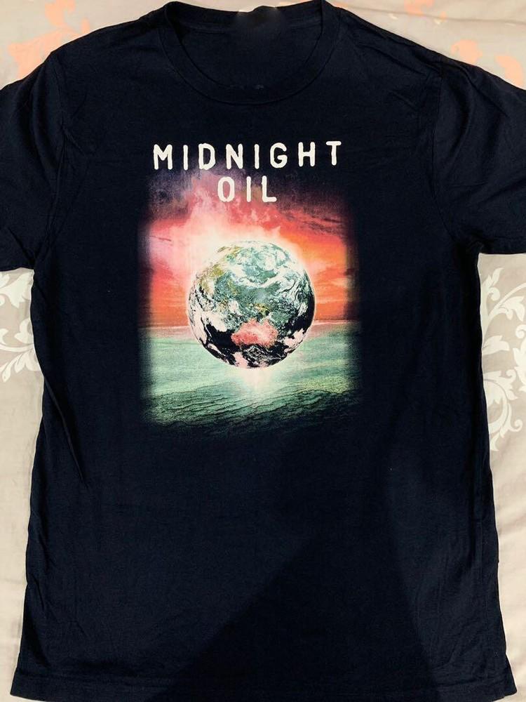 Midnight Oil Band T-shirt Unisex Cotton Classic Tee All Size S-4XL BO314