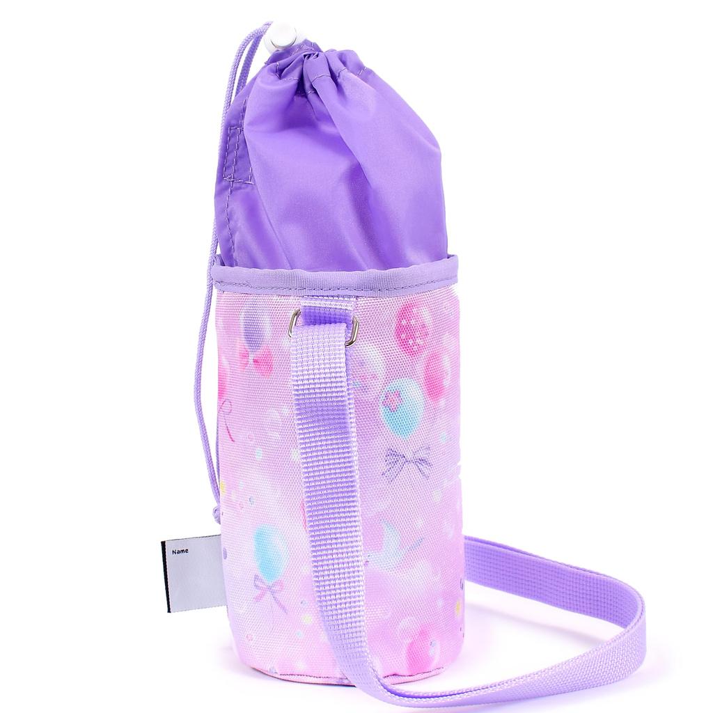 Набор COLORFUL CANDY STYLE с отражателем для школьной бутылки с водой, водоотталкивающая школьная бутылка для воды, спортивная, пастельная, начальная, NV352600, 2 предмета