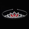 Bridal Wedding Reception Shine Crystal Glass Crown Headband Children Girl Princess Crown Headgear New Wedding Hair Accessories