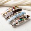 7.5cm Women Hair Ornaments Vintage Hair Styling Acetate Barrettes Cute Hair Clip Girls Professional Hair Accessories for Women