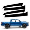 4 шт. для Toyota Tacoma 4-дверный Crew Cab 2016-2023 автомобильный столб дверь окно колонна BC отделка наклейка крышка декор