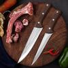 Ручной кованый нож для мясника, шеф-повара, нож для нарезки мяса, рыбы, овощей, кухонный резак из нержавеющей стали