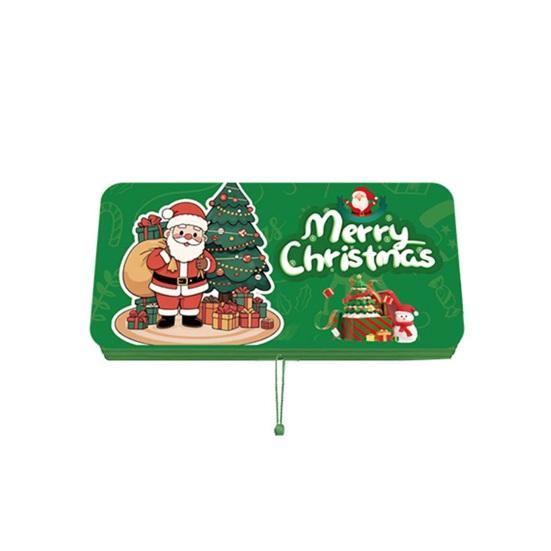 Christmas Cash Gift Envelope Money Gift Card Holder for Cash Surprise DIY Holiday Money Envelope with 10 Slots for Men Women