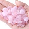 Natural Rose Quartz Heart-Shaped Crystal Gemstone - 2cm Polished Palm Stone