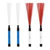 2Pcs Drum Wire Brushes Drum Sticks Brushes Percussion Drum Brush Stick for Jazzes Acoustic Drummer Playing Music Lovers