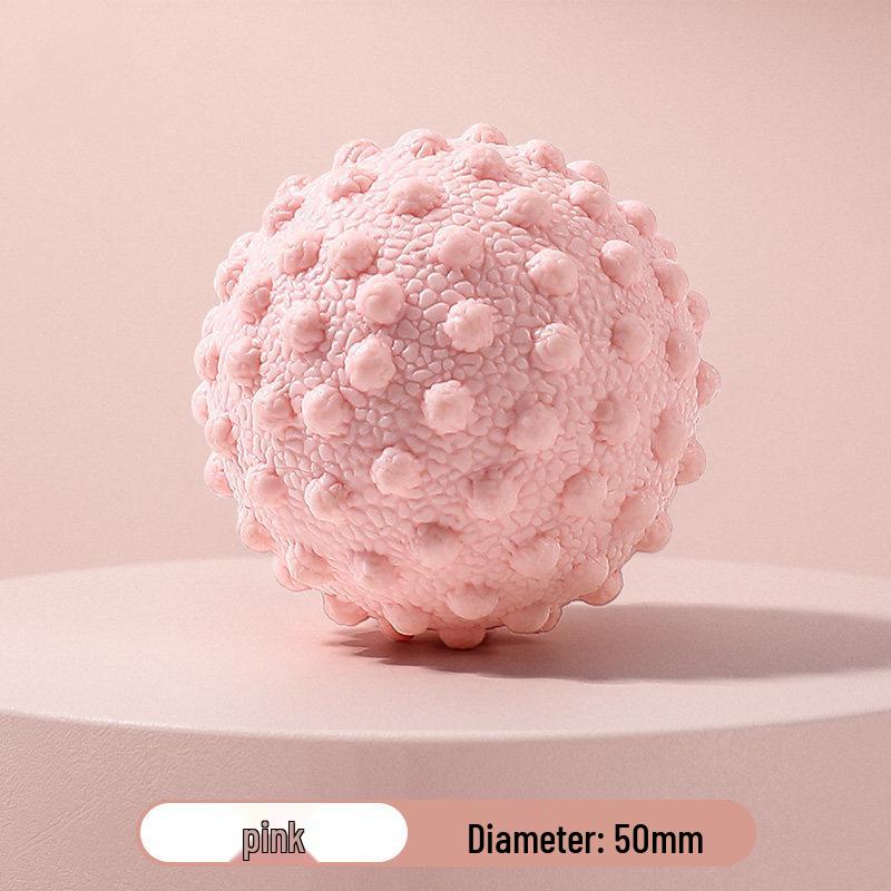 Фасциальный мяч для массажа мышц и подошвенной фасции – Идеально подходит для йоги, фитнеса, расслабления плеч, шеи, талии, стоп и спины.