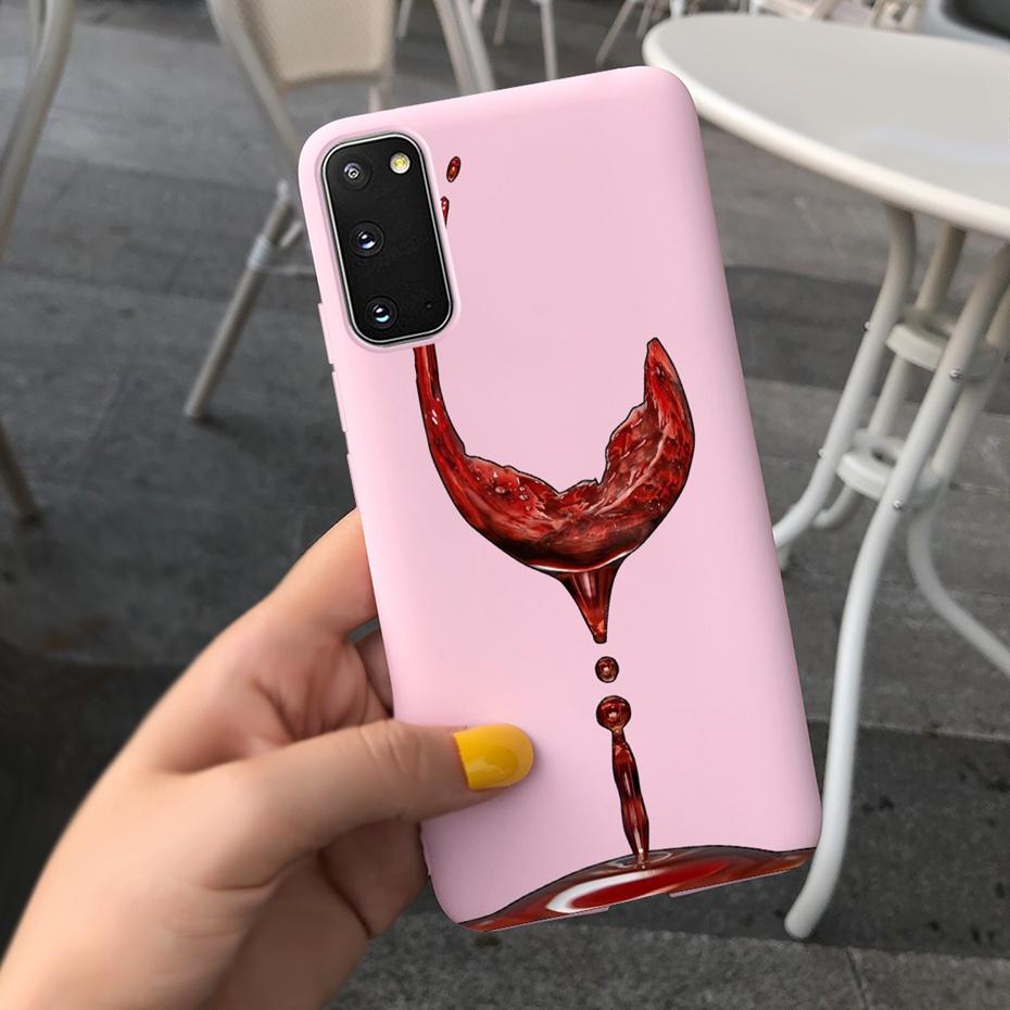 Для Samsung Galaxy S20 5G S20+ Чехол-крышка Модный Мягкий Силикон Макарон Чехлы для Телефона Для Samsung S20 FE S 20 Plus S20Plus Funda