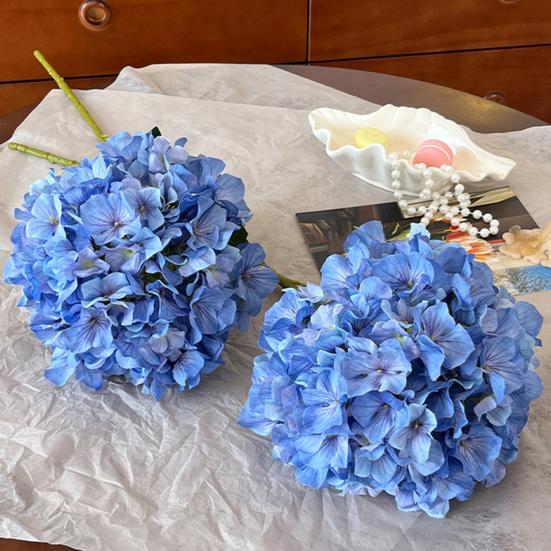 Искусственная гортензия Yousheng, искусственная гортензия с гибким стеблем, реалистичный долговечный искусственный цветок для цветочной композиции, домашнего декора, вечеринки, свадьбы