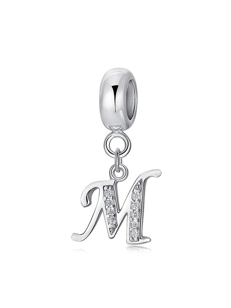 Медь Модные 26 Букв Шарм-Бусина для Женщин Подходят для Браслетов DIY Изготовление Юбилейный Подарок Изысканные Женские Украшения