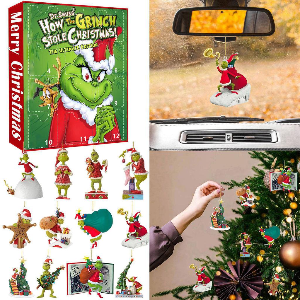 Christmas Advent Calendar Countdown Earrings Advent Calendar Surprise Box Christmas Advent Calendar Surprise Gift