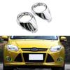 Color My Life 2Pcs/Set Abs Chrome Car Front Fog Lamps Covers Head Fog Lights Cover for Ford Focus 3 MK3 2012 - 2015