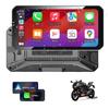 CHOVE Motorcycle Display Audio, CarPlay/Android Auto, 6.25 Inch IPS Touchscreen, Bike Navigation, Brightness Adjustment,