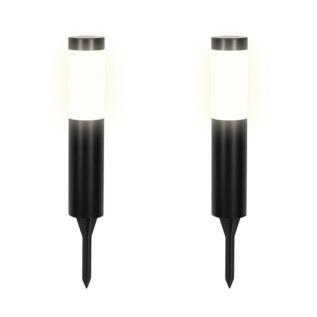 Siatom Solar Light, Outdoor, IP65 Waterproof, Bright, Stylish, Built-in, Auto OnOff, Spotlight, Garden Light, 360° Lighting Range, 12 Hours of