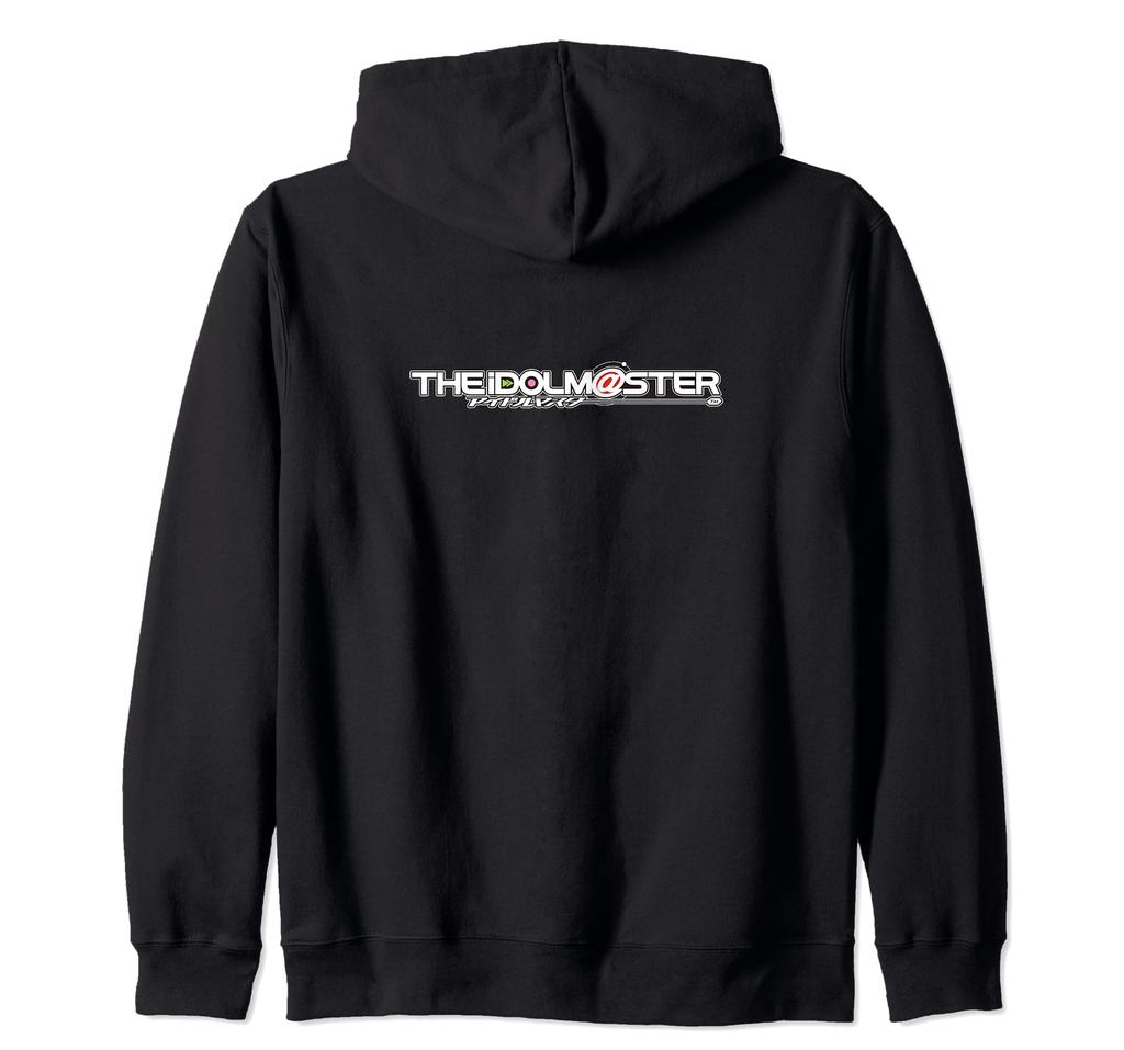 Idolmaster Arcade Edition Logo (Back Print) Zip Hoodie