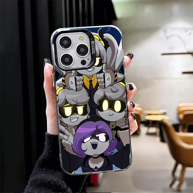M-Murder D-Drones Uzi Doorman Soft Phone Case for iPhone 15 16 17 Pro Max 17Air 16E 14 Plus 13 12 Mini Shockproof Cover Back She