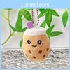 Cup Milk Tea Plush Toy Design And Comfortable Pp Cotton Ornaments Decoration