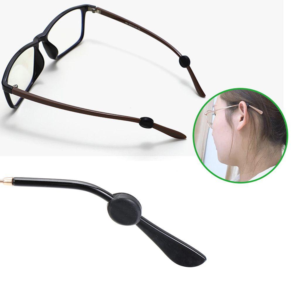 Очки Мягкий Силиконовый Противоскользящий Заушник для Очков Держатель Дужки Спортивные Наконечники для Дужек Фиксатор Ножки