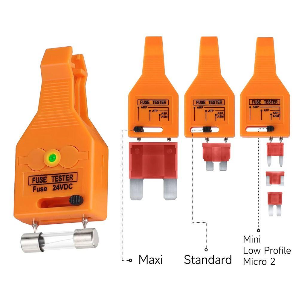 Portable Car Fuse Tester Puller Lightweight Car Fuse Checker Fuse Removal Tool for Car Fuse
